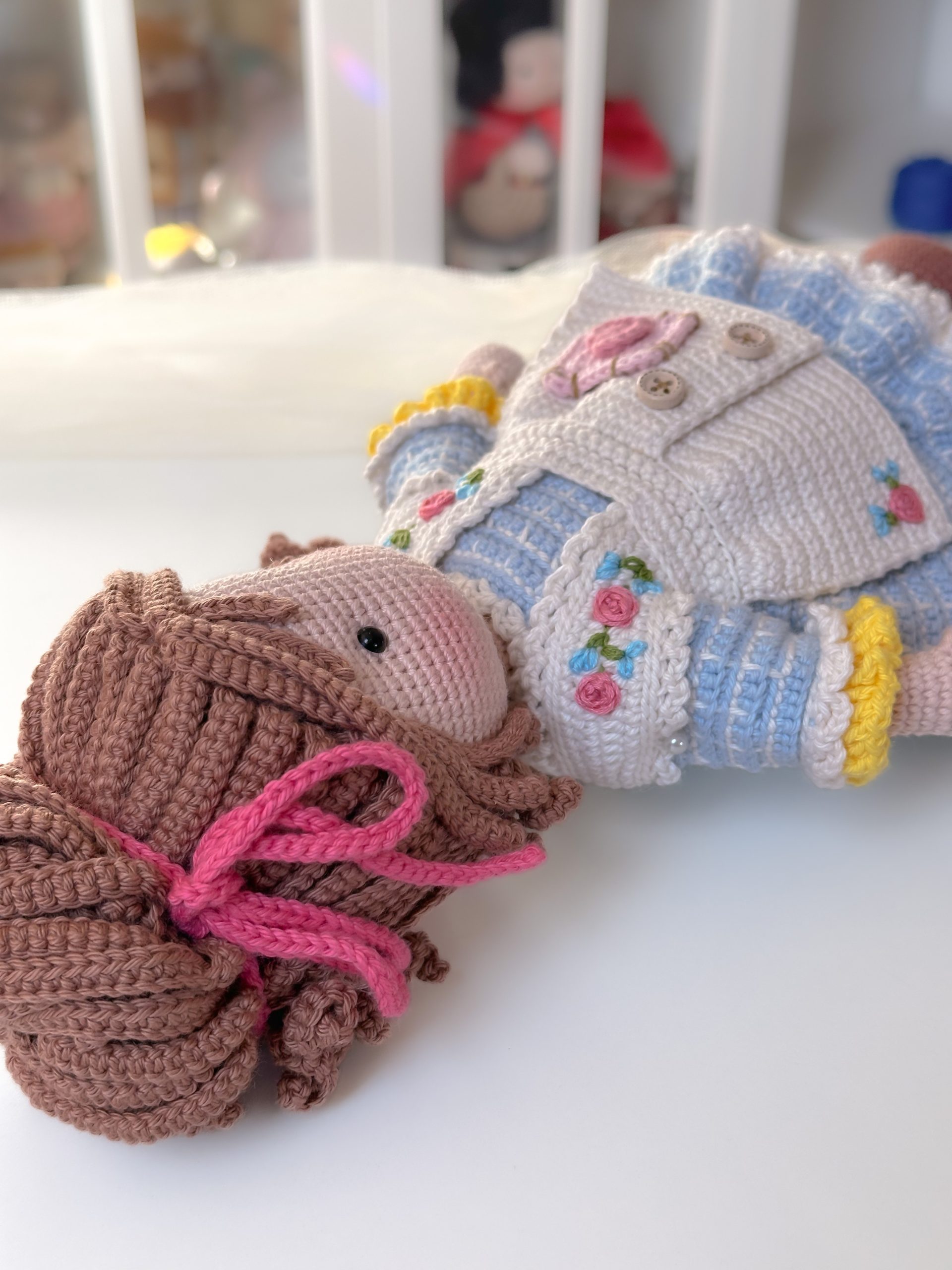 venta en rosa curso online muñeca millie (patrón + videos)