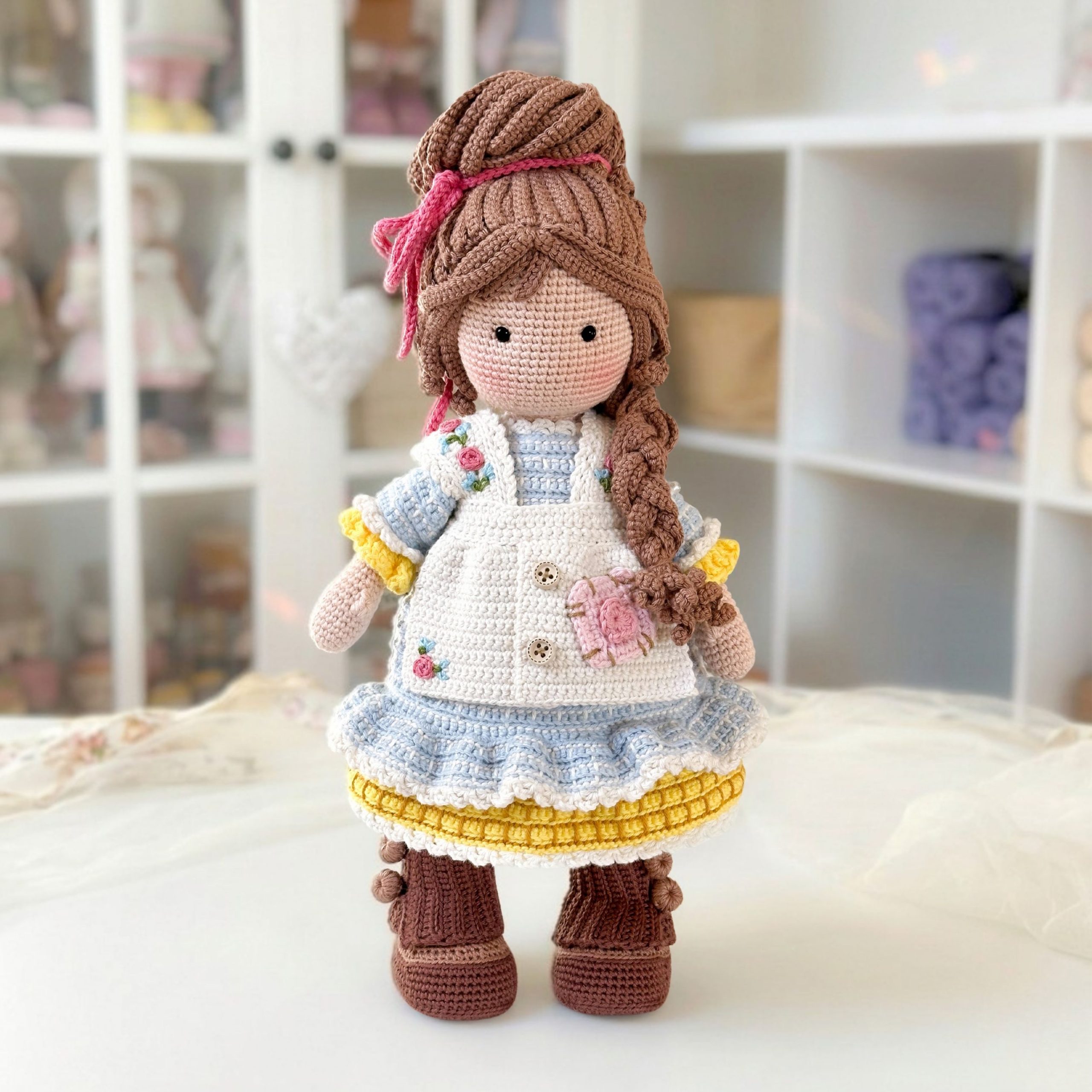 venta en rosa patrón muñeca millie