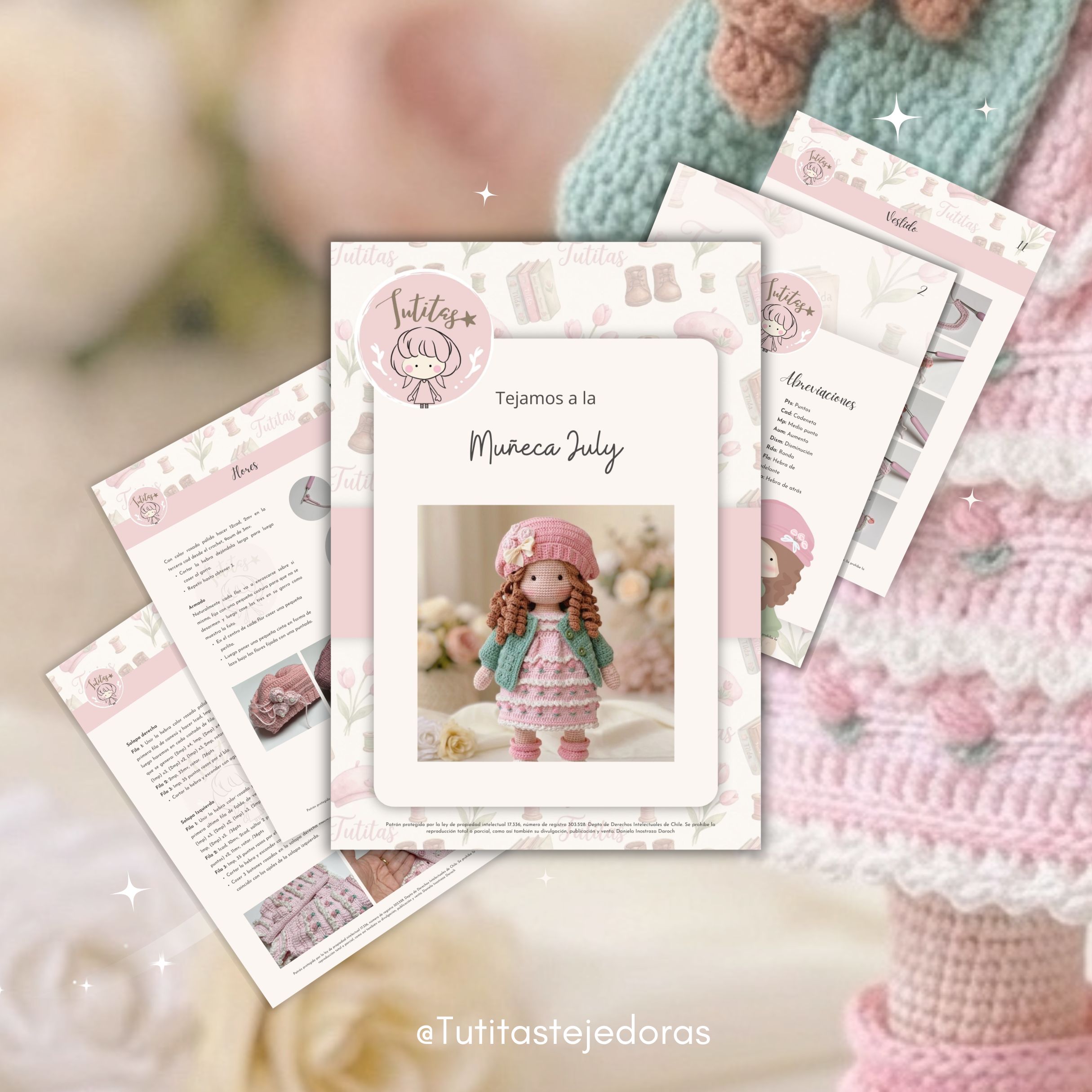kit + curso muñeca july
